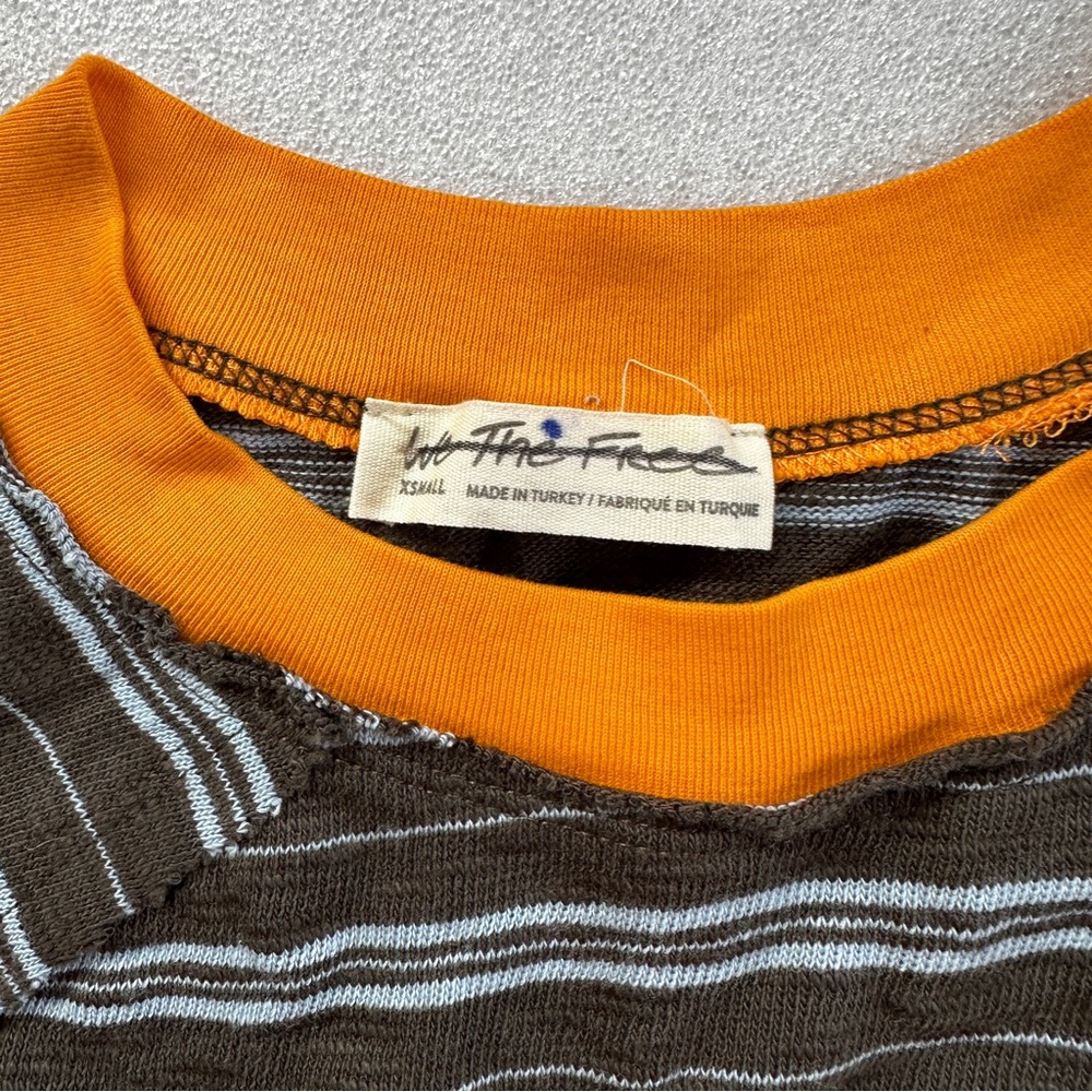 Free People Have At It Striped Raglan Tee - Picture 4 of 5